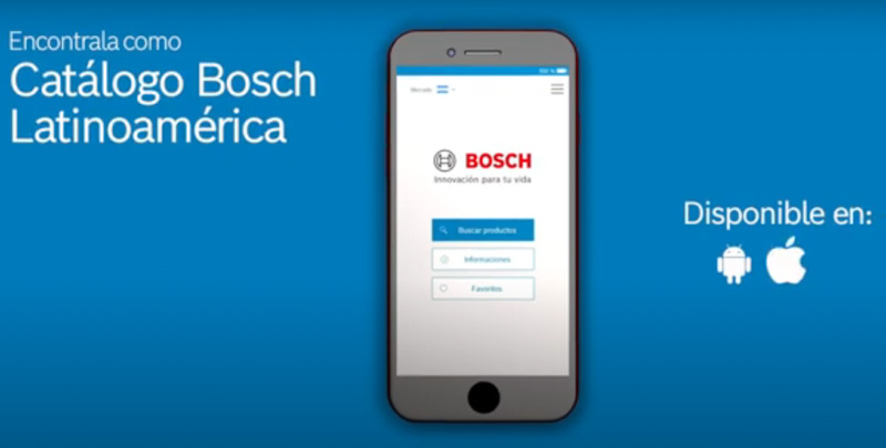 Bosch Argentina lanza su catálogo digital oficial