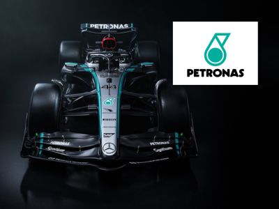 Petronas presenta su monoplaza W15 E Performance. 