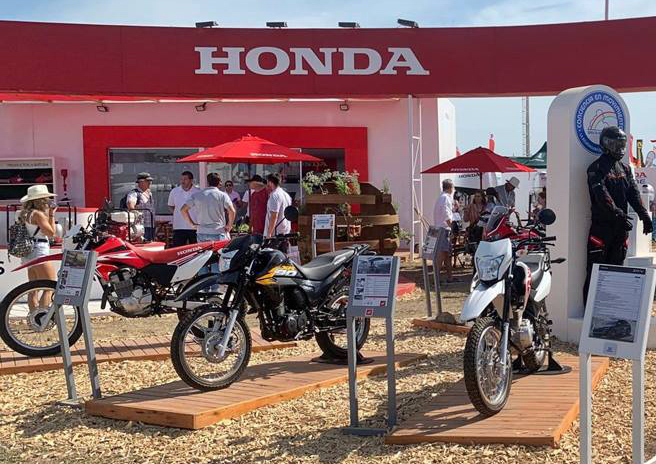 Honda estuvo presente en Expoagro