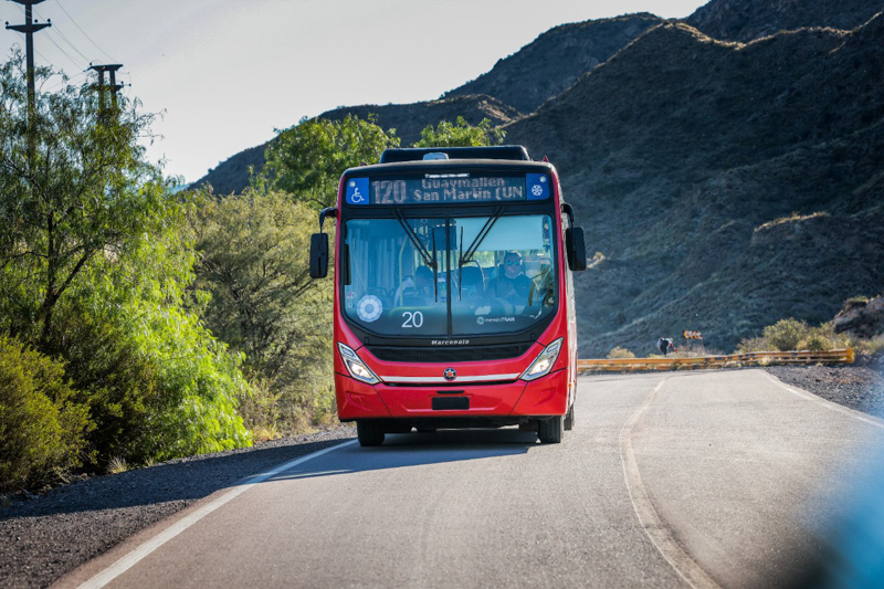 Mendoza desarrolla el transporte público sustentable