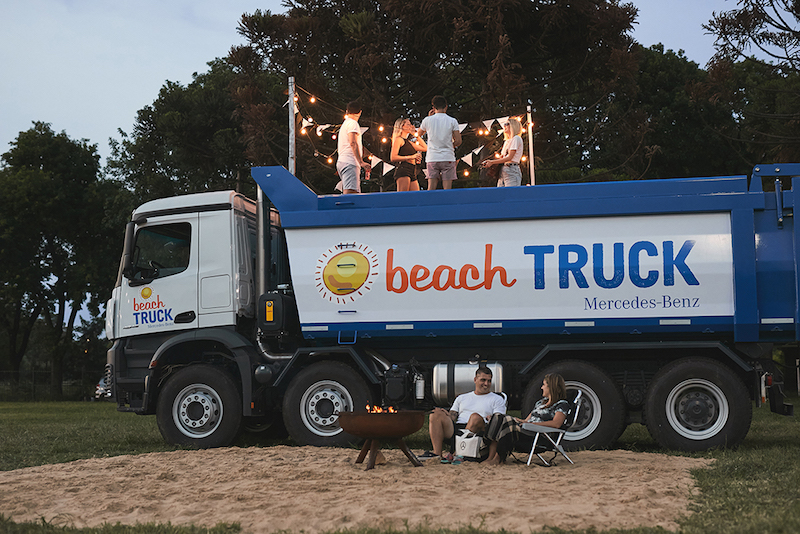 El “Beach Truck” de Mercedes-Benz