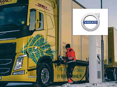 Alianza de Volvo Trucks y DHL: comienzan las pruebas con camiones pesados eléctricos en Europa