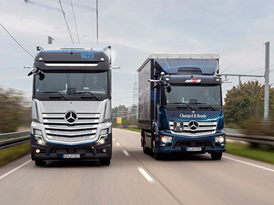 Licencia autorizada para el camión de celda de combustible a base de hidrogeno de Daimler Truck