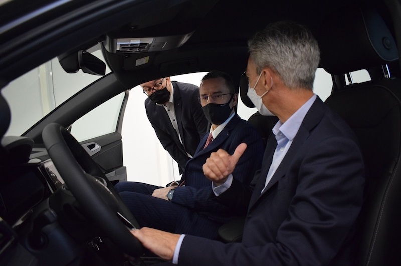 El ministro de Transporte de la Nación visitó Volkswagen