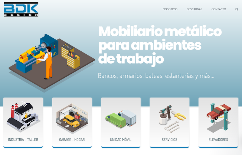 Bancos de trabajo - BDK Design