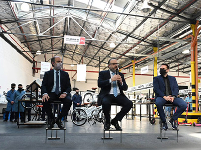 El Gobierno presentó el programa de promoción de bicicletas eléctricas