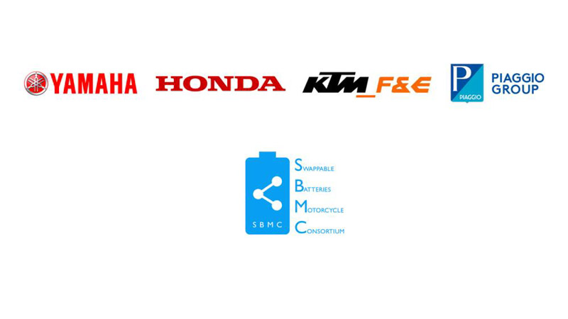 Acuerdo global de baterías intercambiables entre Yamaha, Honda, KTM Y y Piaggio