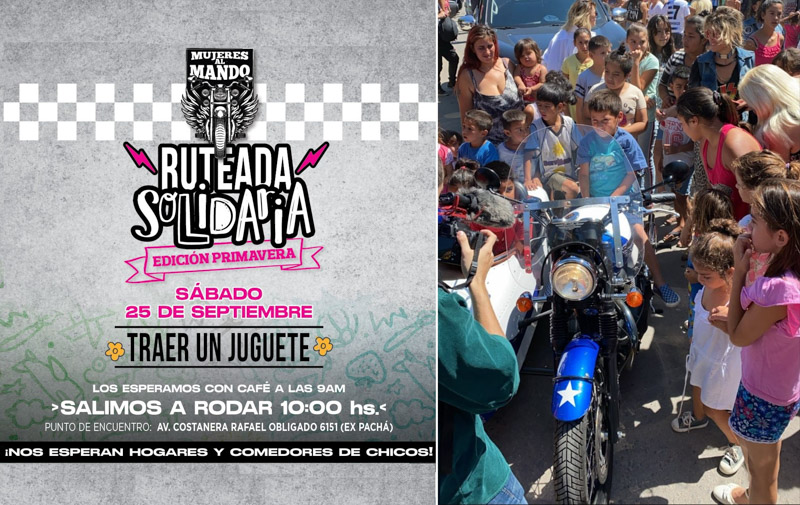 Ruteada Solidaria, juntando nuestra pasión por las motos y las ganas de ayudar