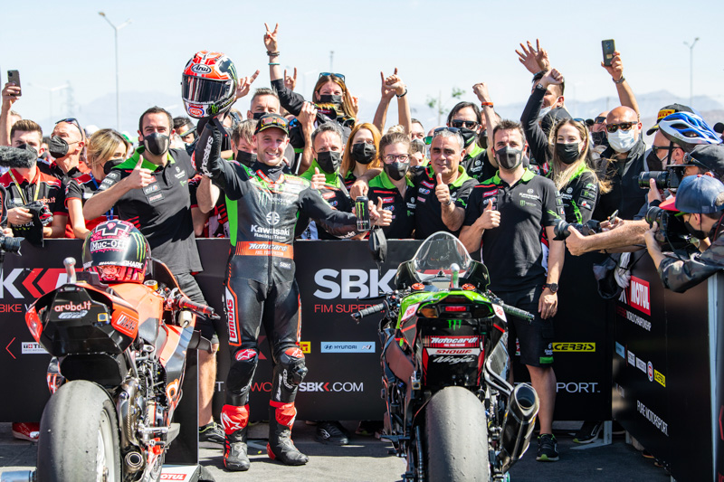 Los lubricantes Elf moto llegaron al podio de World Superbike San Juan
