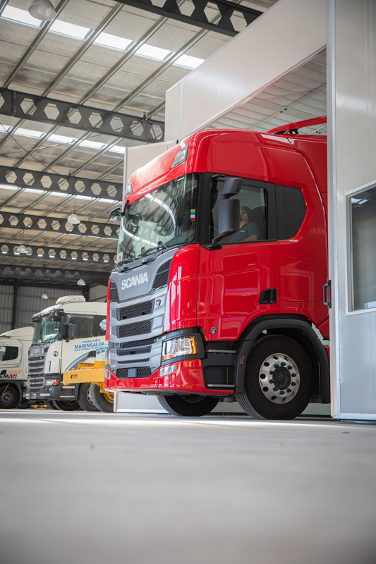 Nuevo taller Accidents Repairs de Scania CVC