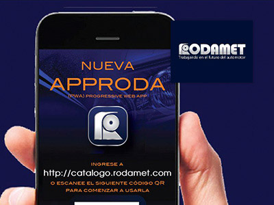 Rodamet lanza su nueva AppRoda para todos los dispositivos, exclusiva para clientes
