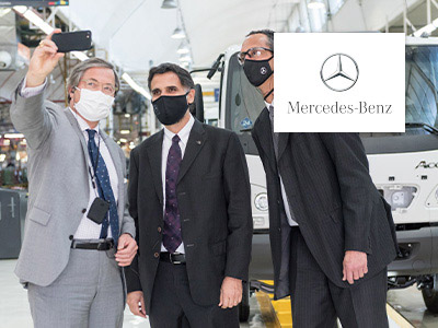 Mercedes-Benz recibió al Dr. Ulrich Sante, Embajador de Alemania en Argentina