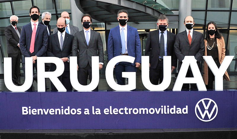 Volkswagen apuesta a la electromovilidad desde Uruguay