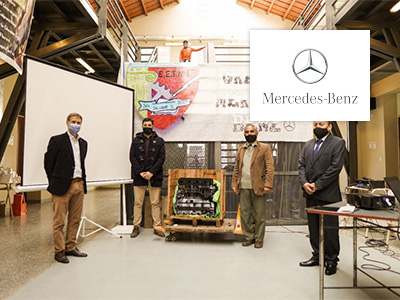 Donación de Mercedes-Benz a través de su concesionario oficial Rolcar en Jujuy