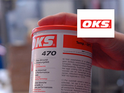 Aplicación de producto OKS 470: Lubricación de rodamientos