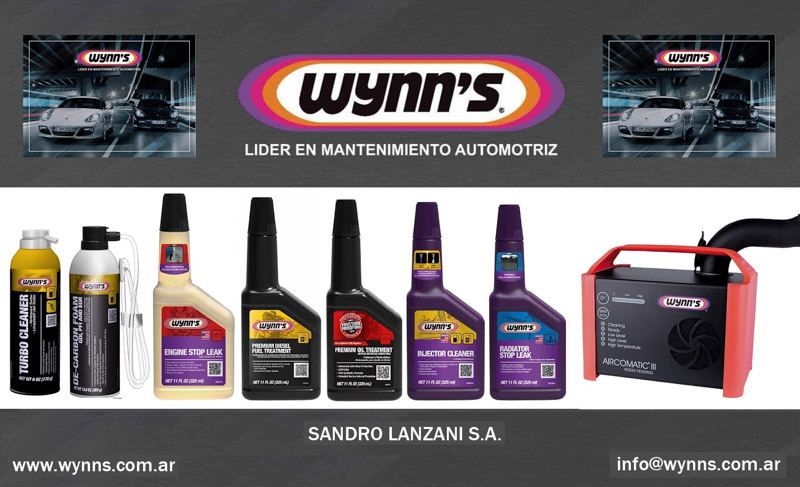 Descripción de Producto Wynn’s: Limpieza del Sistema de Frenos y Aire acondicionado