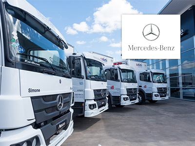 Mercedes-Benz entregó una nueva flota de camiones a Nini a través de Simone