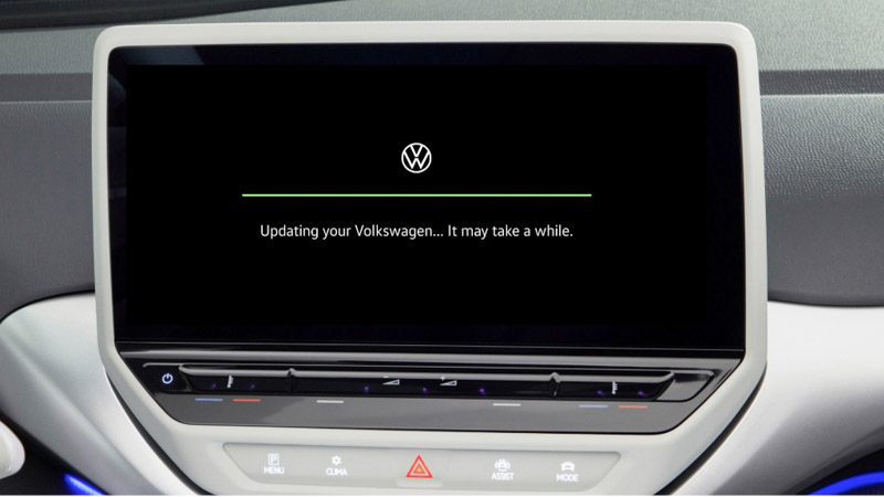 Actualizaciones remotas para los modelos ID de Volkswagen