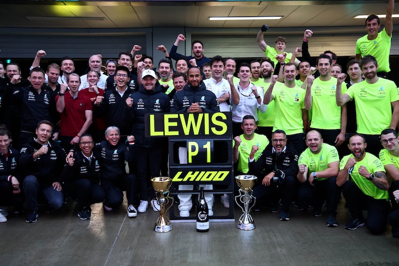 Las 100 victorias de Hamilton en la Fórmula 1
