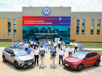 Volkswagen: 12,5 millones de motores en Sao Carlos
