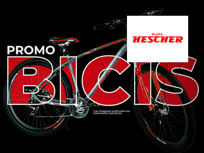 Promo Hescher® mountain bike sian by Lamborghini® para terminar el año disfrutando del verano y el sol