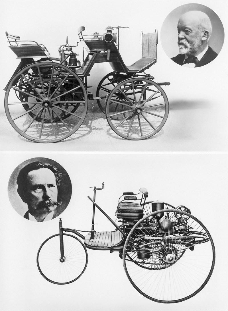 El primer auto patentado