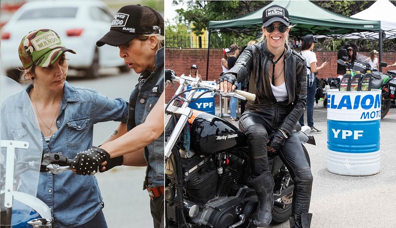 Becas para que las mujeres se suban a una moto