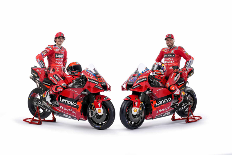 El Ducati Lenovo Team 2022 se presentó virtualmente