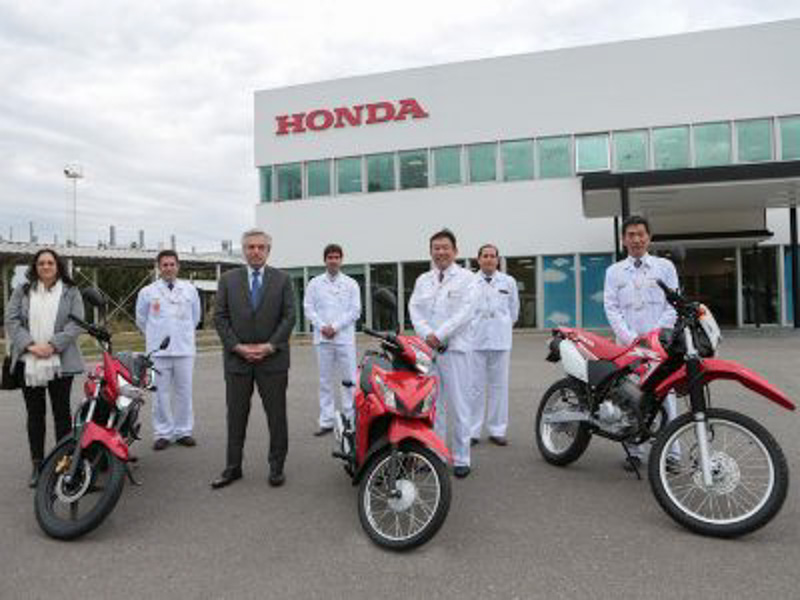 Honda, 1.200.000 motos producidas en Argentina