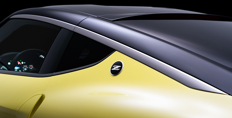Elementos de diseño en la nueva generación Nissan Z