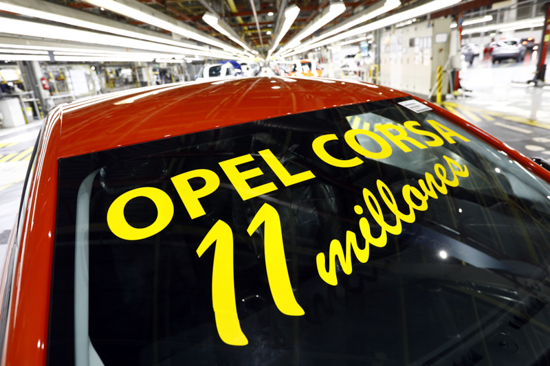 11 millones de Opel Corsa producidos en Zaragoza