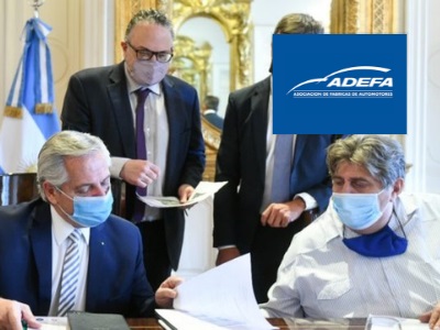 Las autoridades de ADEFA se reunieron con el Presidente Alberto Fernández