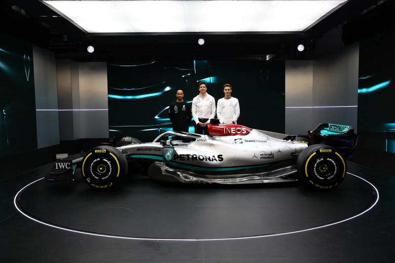 Mercedes-Benz deslumbró con su nueva versión de F1