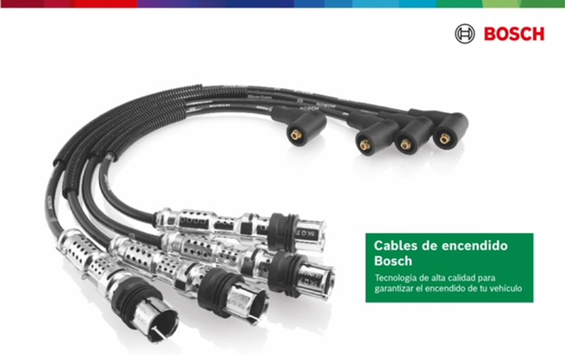 Bosch amplía su línea de cables de encendido