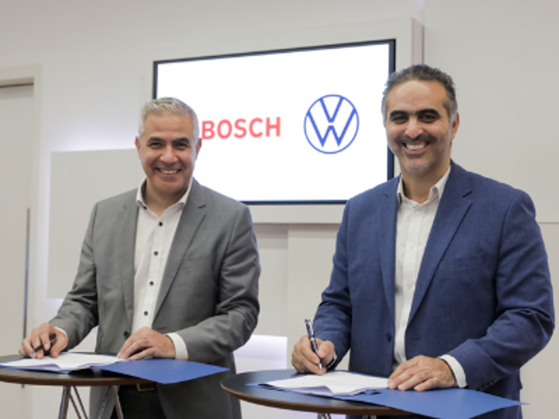 Volkswagen Brasil y Bosch, socios en innovación