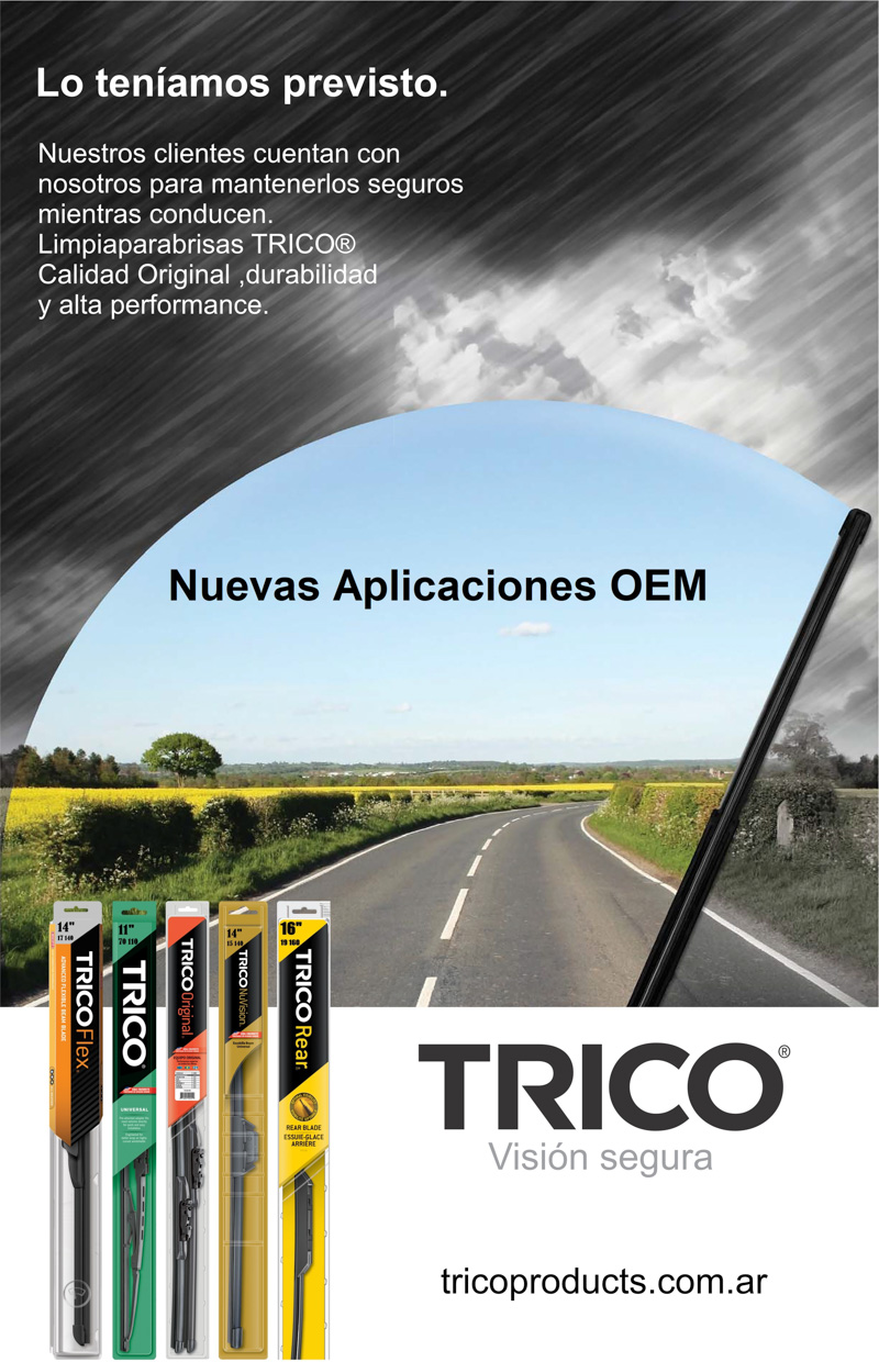 TRICO® Nuevas aplicaciones Toyota