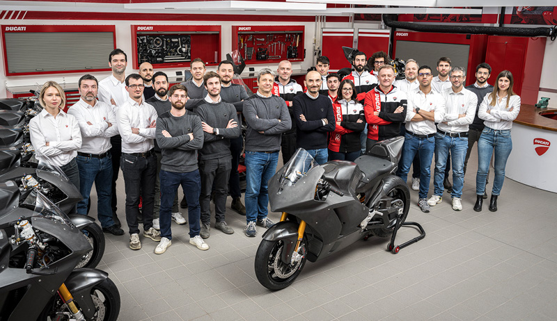 El capítulo eléctrico de Ducati