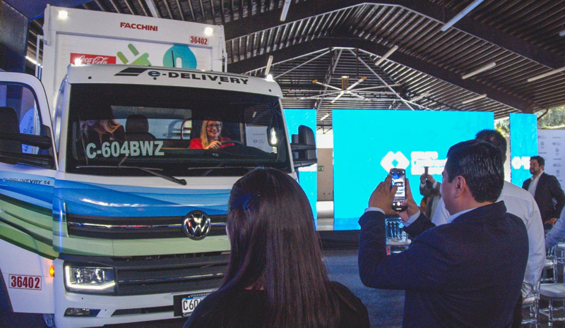 VW estrena su camión eléctrico en Centroamérica