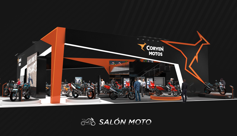 CORVEN Motos vuelve a dejar su marca en el Salón Moto