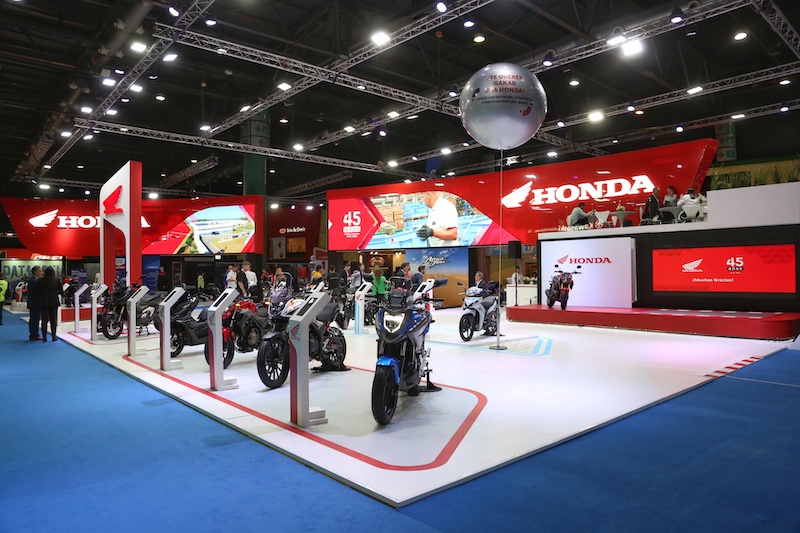 Honda lanzó un nuevo modelo en Salon Moto