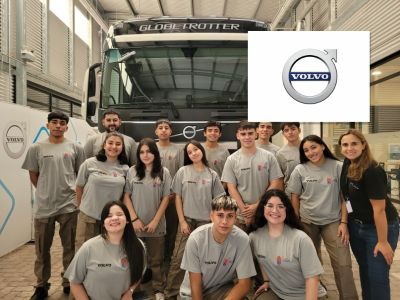 Volvo Trucks y Fundación Pescar, por la empleabilidad juvenil