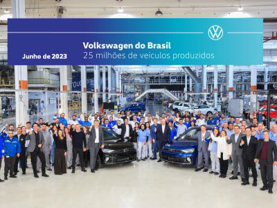Volkswagen Brasil llego a los 25 millones de Vehículos fabricados
