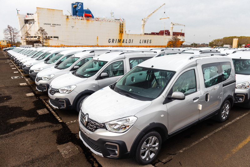 Renault Kangoo argentinas exportadas a África