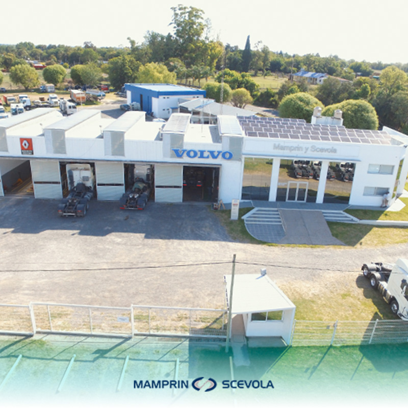 Concesionario Volvo Mamprin & Scévola sustentable