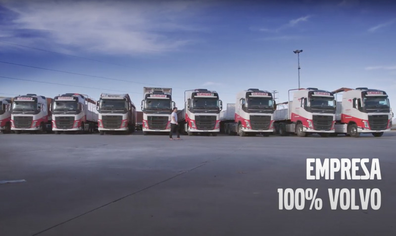Volvo Trucks casos de éxito: Transporte Rigar 