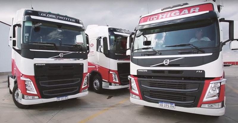 Volvo Trucks casos de éxito: Transporte Rigar 