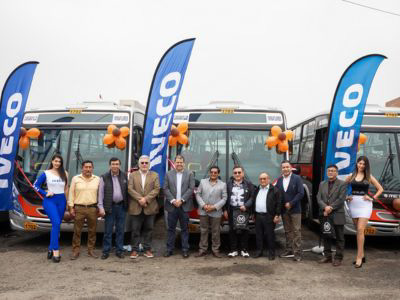 Nuevos Iveco Bus para transporte urbano en Perú