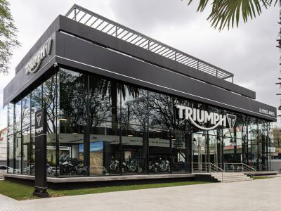 Triumph inaugura un concesionario en San Isidro