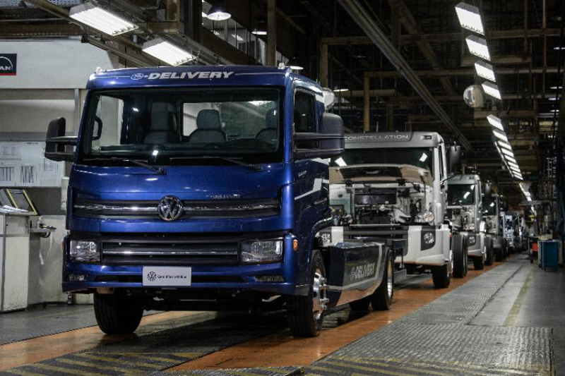 Más de 1.150.000 de camiones VW producidos en Brasil