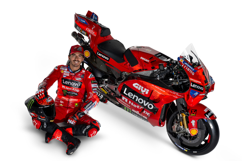 La nueva Ducati para el MotoGP 2024
